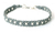 Silver braided bracelet, 'Hill Tribe Harmony in Gray' - Fair Trade Silver Braided Bracelet