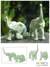 Estatuilla de cerámica de celadón, (par) - Esculturas de cerámica celadón de Tailandia
