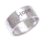 Sterling silver band ring, 'Spirit of Hope' - Inspirational Sterling Silver Band Ring (image 2c) thumbail
