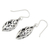 Sterling silver dangle earrings, 'Lace Arabesque' - Sterling Silver Dangle Earrings