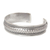 Sterling silver cuff bracelet, 'Chiang Mai Glamour' - Artisan Crafted Sterling Silver Cuff Bracelet (image 2b) thumbail