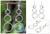 Garnet and amethyst dangle earrings, 'Spring Color' - Modern Sterling Silver Multigem Earrings (image 2) thumbail