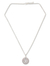 Blue topaz pendant necklace, 'Spiritual Spark' - Blue topaz pendant necklace (image 2a) thumbail