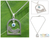 Blautopas-Anhänger-Halskette - Handgefertigte Halskette aus Sterlingsilber und blauem Topas