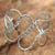 Sterling silver cuff bracelet, 'Thapae Path' - Hammered Sterling Silver Cuff Bracelet thumbail