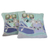 Cotton batik cushion covers, 'Mischievous Owls' (pair) - Artisan Crafted Cotton Cushion Covers (Pair) thumbail