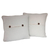 Cotton batik cushion covers, 'Mischievous Owls' (pair) - Artisan Crafted Cotton Cushion Covers (Pair) (image 2c) thumbail