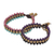 Perlenarmband-Armbänder, 'Spring Sukhothai' (Paar) - Handgefertigte Armbänder aus Quarz- und Achatperlen (Paar)