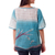 Cotton tunic, 'Owl Adventures' - Hand Painted Women's Top (image 2d) thumbail