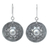 Sterling silver dangle earrings, 'Summer Leaves' - Floral Sterling Silver Dangle Earrings thumbail