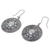 Sterling silver dangle earrings, 'Summer Leaves' - Floral Sterling Silver Dangle Earrings (image 2b) thumbail