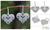 Sterling silver heart earrings, 'Sweetheart Elephants' - Unique Sterling Silver Elephant Dangle Earrings (image 2) thumbail