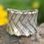 Sterling silver band ring, 'Mae Ping Hug' - Sterling Silver Band Ring thumbail