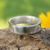 Sterling silver band ring, 'Fidelity and Trust' - Hand Crafted Sterling Silver Band Ring thumbail