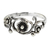 Sterling silver flower ring, 'Lotus Rose' - Floral Sterling Silver Band Ring from Thailand (image 2a) thumbail