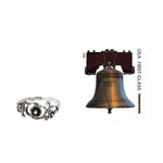 Sterling silver flower ring, 'Lotus Rose' - Floral Sterling Silver Band Ring from Thailand