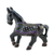 Lacquered wood figurine, 'Prancing Thai Horse' - Handcrafted Lacquered Wood Figurine (image 2c) thumbail