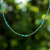 Turquoise beaded necklace, 'Blue Islands' - Reconstituted Turquoise Beaded Necklace (image 2) thumbail