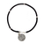 Silver accent charm bracelet, 'Spiral Sun' - Handmade Silver Braided Bracelet (image 2a) thumbail
