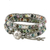 Jasper wrap bracelet, 'Rainforest Majesty' - Jasper wrap bracelet thumbail
