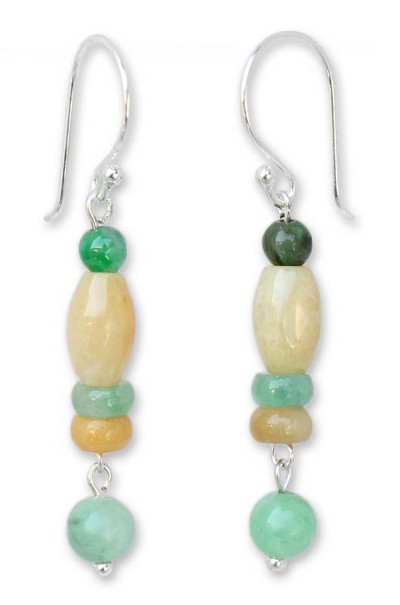 Handmade Jade Earrings