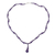 Amethyst Y necklace, 'Violet Champagne' - Fair Trade Amethyst Y Necklace (image 2a) thumbail