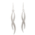 Sterling silver dangle earrings, 'Ping River Flows' - Modern Sterling Silver Dangle Earrings (image 2a) thumbail