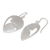 Sterling silver dangle earrings, 'Loving Elephants' - Sterling Silver Dangle Earrings from Thailand (image 2b) thumbail