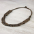 Coconut shell and wood long beaded necklace, 'Organic Belle' - Thai Coconut Shell and Wood Beaded Necklace (image 2b) thumbail