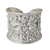 Sterling silver flower ring, 'Mae Ping Jasmine' - Floral Sterling Silver Band Ring from Thailand (image 2a) thumbail