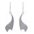 Sterling silver dangle earrings, 'Elephant Greeting' - Artisan Crafted Sterling Silver Dangle Earrings (image 2a) thumbail