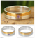 Gold plated amethyst band ring, 'Love Sign' - Gold Plated and Sterling Silver Amethyst Ring (image 2) thumbail