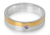 Gold plated amethyst band ring, 'Love Sign' - Gold Plated and Sterling Silver Amethyst Ring thumbail