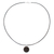 Men's wood pendant necklace, 'Moon Hero' - Men's Wood Pendant Necklace (image 2a) thumbail