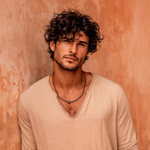 Men's wood pendant necklace, 'Mountain Hero' - Men's Wood Pendant Necklace