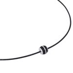 Men's wood pendant necklace, 'Mountain Hero' - Men's Wood Pendant Necklace