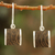 Ohrhänger aus Holz - Handgefertigte Holzohrringe aus Thailand