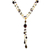 Carnelian and garnet pendant necklace, 'Lovely' - Carnelian and Garnet Pendant Necklace thumbail
