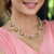 Cultured pearl and citrine beaded necklace, 'Spring Awakening' - Beaded Multigem Pearl Necklace (image 2) thumbail