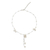 Cultured pearl pendant necklace, 'Snow Queen' - Fair Trade Pearl Necklace (image 2e) thumbail