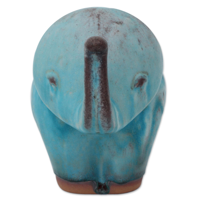 Estatuilla de cerámica de celadón - Figura de cerámica celadón