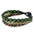 Unakite beaded bracelet, 'Urban Colors' - Fair Trade Unakite Beaded Bracelet (image 2a) thumbail