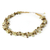 Cultured pearl and prehnite beaded necklace, 'Afternoon' - Cultured pearl and prehnite beaded necklace (image 2b) thumbail