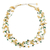 Citrine beaded necklace, 'Afternoon Sun' - Citrine and Green Agate Beaded Necklace thumbail