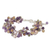 Cultured pearl and amethyst beaded bracelet, 'Mystic Passion' - Handcrafted Pearl and Amethyst Bracelet (image 2b) thumbail