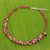 Cultured pearl and peridot beaded necklace, 'Peony Romance' - Beaded Quartz Multigem Necklace from Thailand (image 2b) thumbail