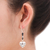 Silver heart earrings, 'Tribal Hearts' - Handcrafted Silver Heart Earrings (image 2e) thumbail