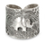 Sterling silver wrap ring, 'King of the Forest' - Sterling Silver Elephant Wrap Ring (image 2a) thumbail