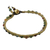 Jasper beaded bracelet, 'Harvest' - Unique Thai Brass Beaded Jasper Bracelet (image 2a) thumbail