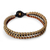 Brass beaded bracelet, 'Family' - Handcrafted Brass Beaded Bracelet (image 2d) thumbail